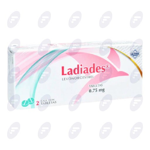 [120128] LADIADES 0.75MG. C/2 TABS.