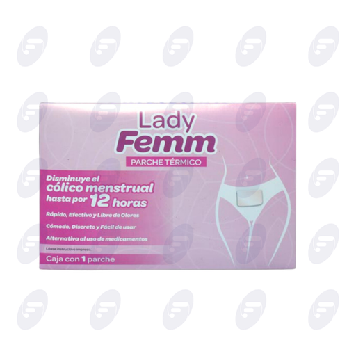 [031336] LADY FEMM CAJA C/1 PARCHE TERMICO