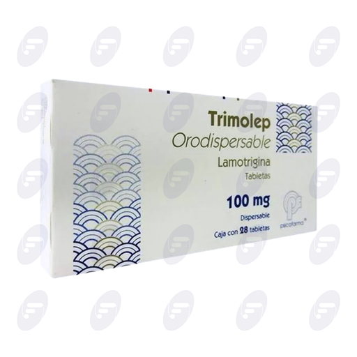 [155490] LAMOTRIGINA PSICOFARMA 100 MG CAJA C/28 TABS DISPERSABLES