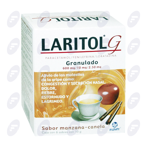 [031199] LARITOL G     CAJA C/6 SOBRES MANZ/CANEL