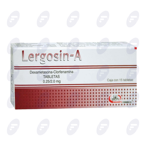 [003045] LERGOSIN   A     2/0.25 MG.FCO.C/15 TABS