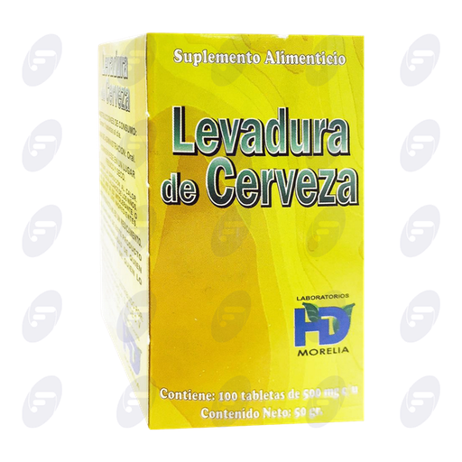 [065007] LEVADURA DE CERVEZA HD 500 MG.FCO.C/100