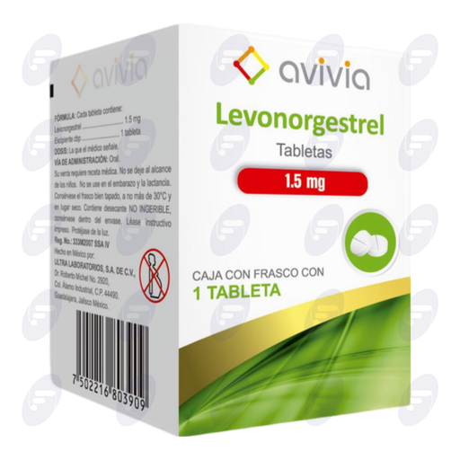 [220005] LEVONORGESTREL AVI 1.5MG CAJA FCO C/1TAB