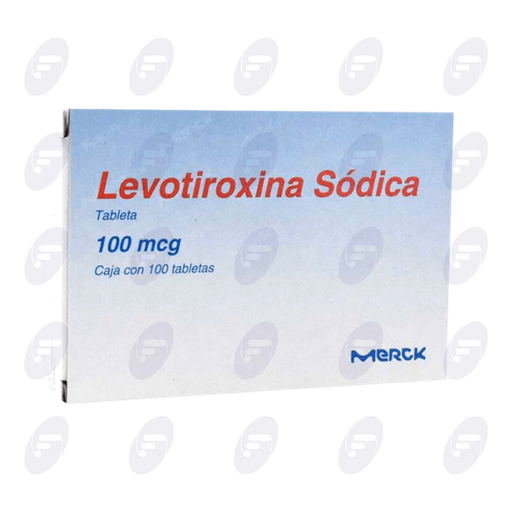 [155287] LEVOTIROXINA  (MERCK) 100 MCG C/100 TABS