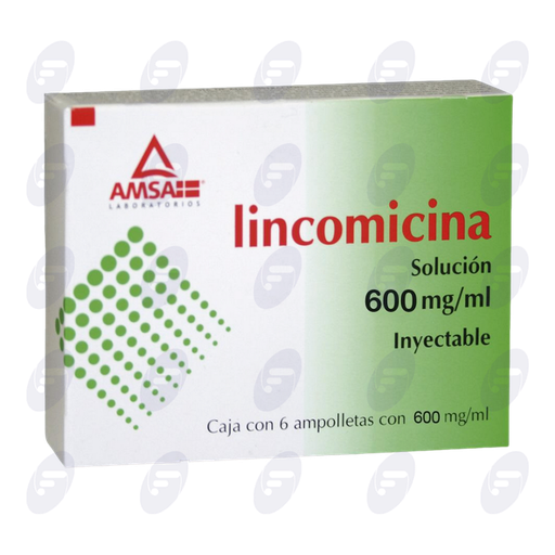 [020037] LINCOMICINA  600 MG/ML. CAJA C/6 AMP.INY