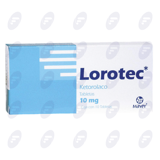 [031077] LOROTEC            10 MG.CAJA C/10 TABS.