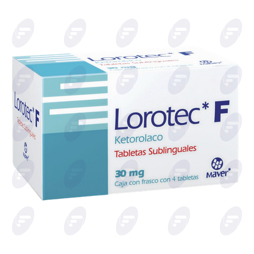 [031112] LOROTEC F   SUBLING.30 MG.CAJA C/4 TABS.