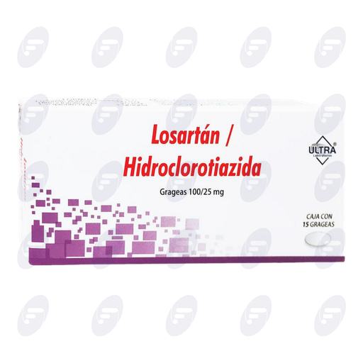 [120096] LOSAR/HIDRO ULT 100/25 MG.C/15 GRAG.