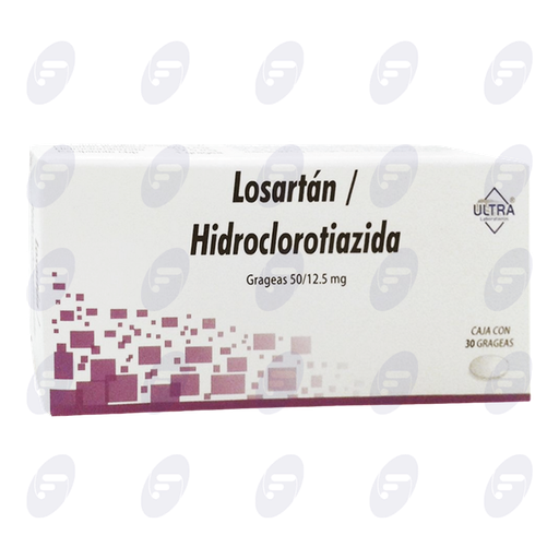[120065] LOSARTAN / HIDROCLORO 50/12.5 MG.C/30 GR