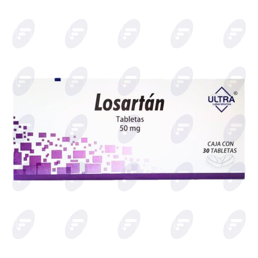 [120059] LOSARTAN ULTRA  50 MG. CAJA C/30 GRAG.