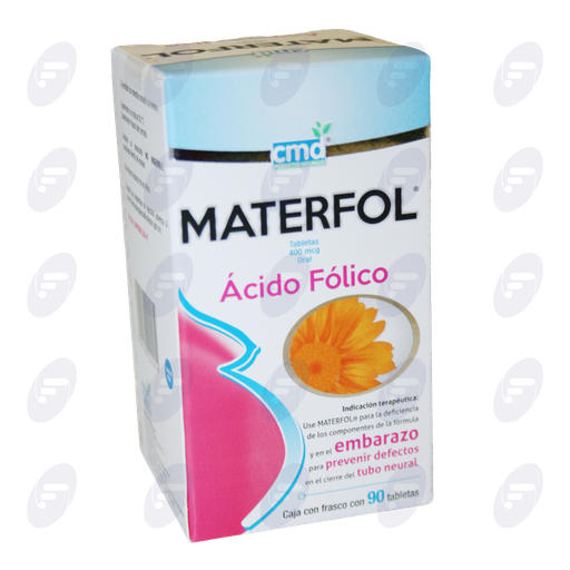 [027028] MATERFOL          400 MCG.FCO.C/90 COMP.