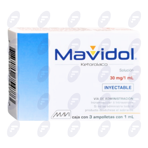 [107007] MAVIDOL             30 MG.CAJA C/3 AMPS.