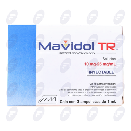 [107023] MAVIDOL TR 10/25 MG/ML CAJA C/3 SOL.INY.