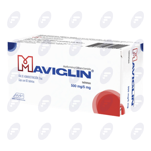 [107014] MAVIGLIN      500/  5 MG.CAJA C/60 GRAG.
