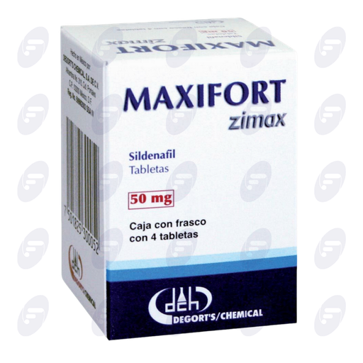 [003149] MAXIFORT ZIMAX      50 MG.CAJA C/4 TABS.