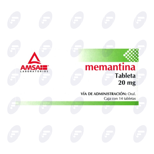 [020140] MEMANTINA AMSA 20MG CAJA C/14 TABLETAS