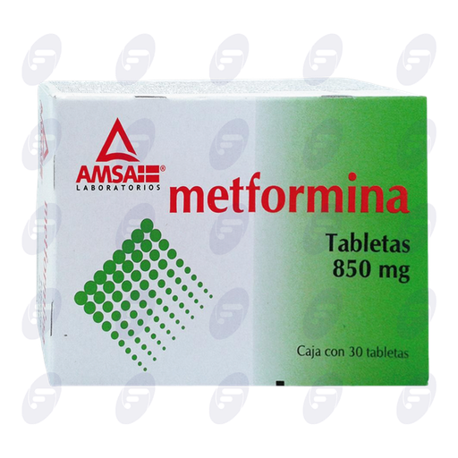 [020055] METFORMINA AMSA 850 MG. C/30 TABS.