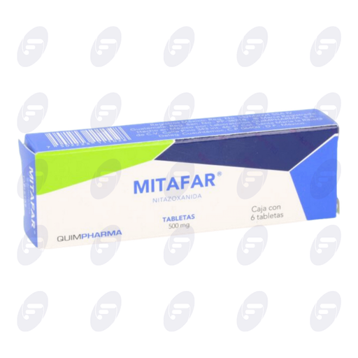 [228010] MITAFAR 500 MG CAJA C/6 TABS