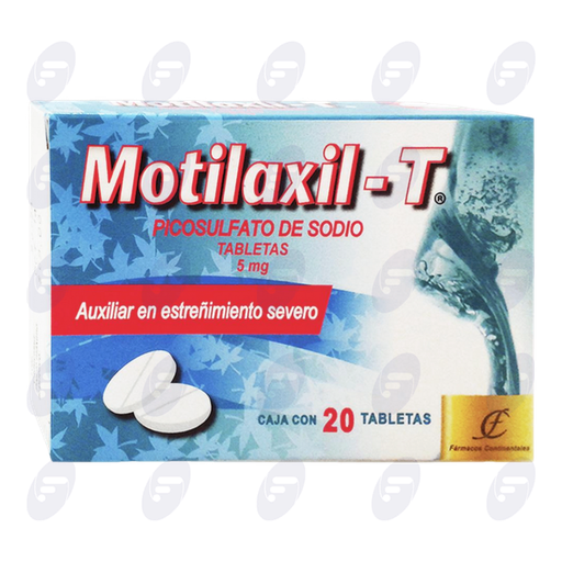 [197035] MOTILAXIL-T       5MG.  CAJA C/20 TABS.