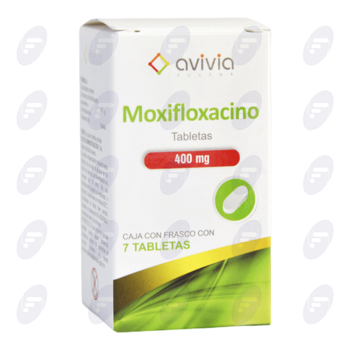 [220042] MOXIFLOXACINO AVI 400 MG CAJ C/FCO 7 TAB