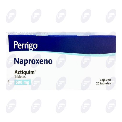 [111126] NAPROXENO (ACTIQUIM)   500 MG.CAJA C/20 TABS.