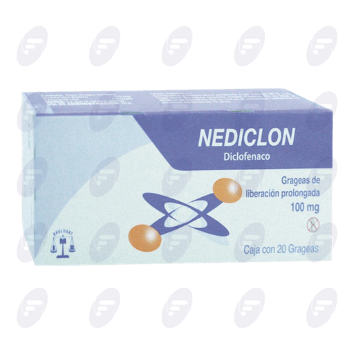 [066011] NEDICLON/DICLOFENACO 100 MG.CAJA C/20 GR