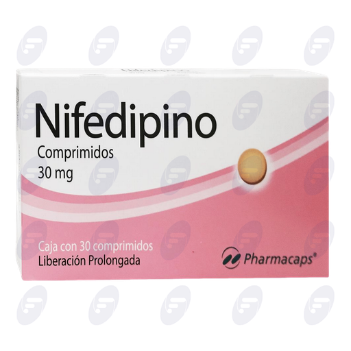 [016082] NIFEDIPINO    30 MG. CAJA C/30 COMP. L.P