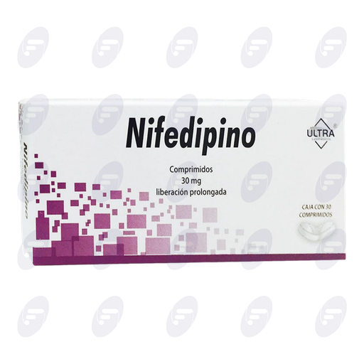 [120063] NIFEDIPINO  ULTRA 30 MG. C/30 COMP.LP