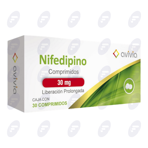 [220044] NIFEDIPINO 30 MG. CAJA C/30 COMP. LP