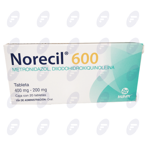 [031022] NORECIL 600   400/200 MG.CAJA C/20 TABS.