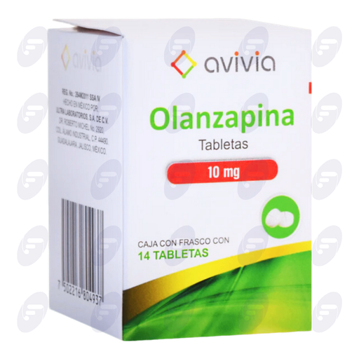 [220052] OLANZAPINA 10 MG FCO C/CAJA C/14 TABS