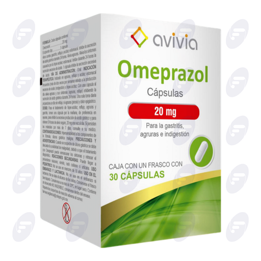 [220040] OMEPRAZOL AVI 20MG CAJA FCO/30 CAPS