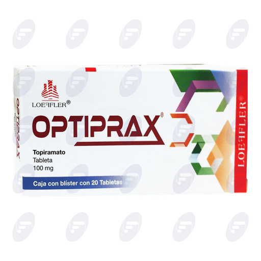 [154100] OPTIPRAX  100 MG CAJA C/20 TABS.