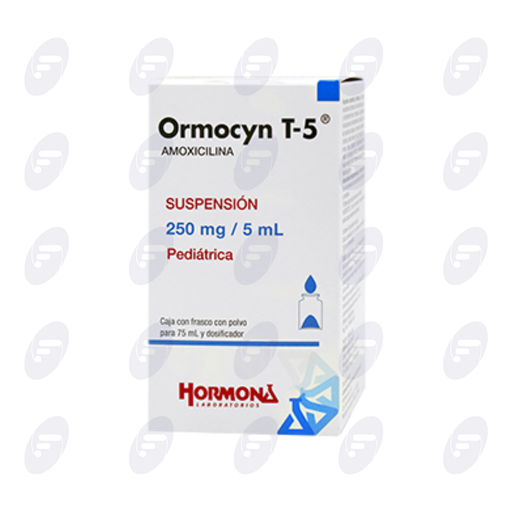 [230015] ORMOCYN  T-5 250MG FCO C/75 ML SUSP