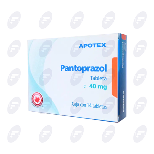 [021144] PANTOPRAZOL APOTEX 40 MG CAJA C/14 TABLETAS