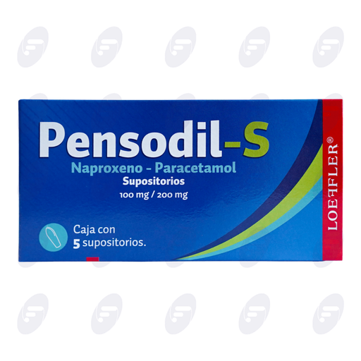 [154060] PENSODIL-S   CAJA C/5 SUPOS.