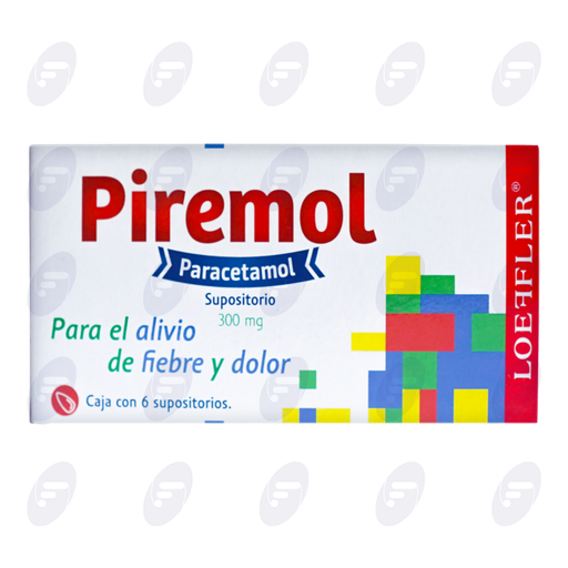 [154108] PIREMOL   300 MG CAJA C/6 SUPOS.