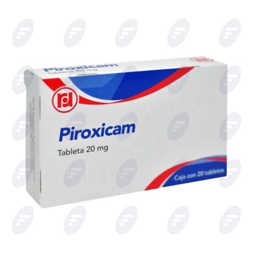 [004056] PIROXICAM 20 MG CAJA C/20 TABLETAS
