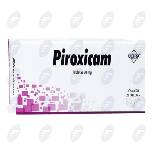 [120070] PIROXICAM ULTRA  20 MG.CAJA C/20 TABS.