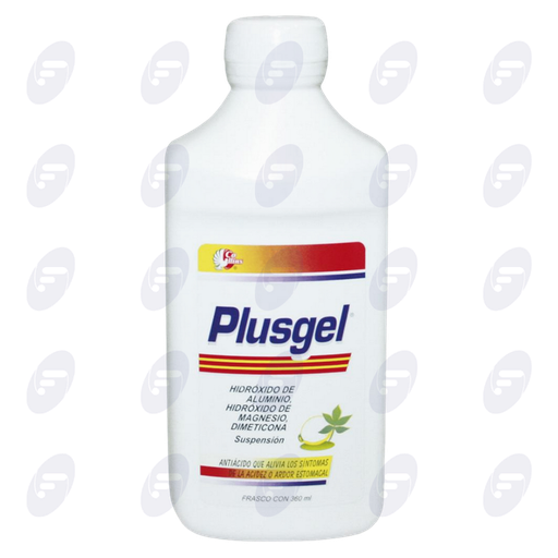[034076] PLUS GEL MENTA LIMON  FCO.C/360 ML.SUSP.