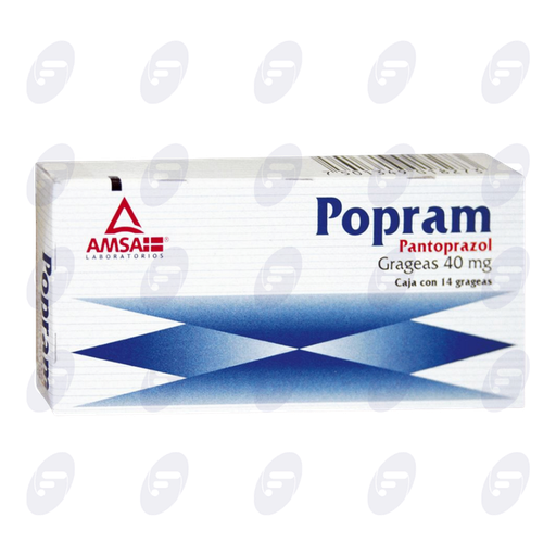 [020030] POPRAM            40 MG. CAJA C/14 GRAG.