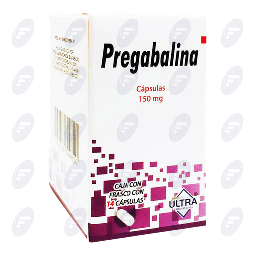 [120119] PREGABALINA   150 MG CAJA C/FCO C/14CAPS