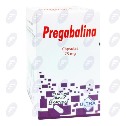 [120072] PREGABALINA   75MG CAJA C/FCO C/14CAPS.