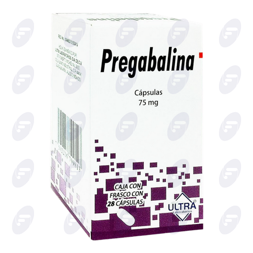 [120077] PREGABALINA  75 MG. CAJA C/FCO. C/28CAPS