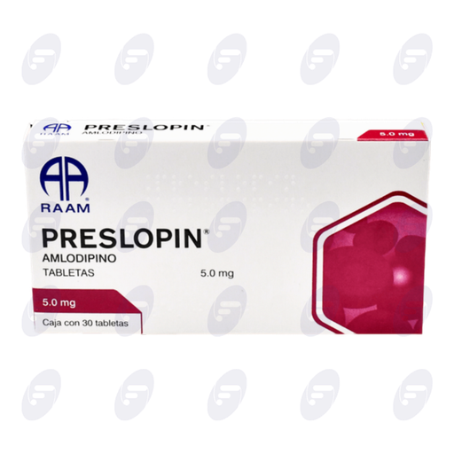 [190064] PRESLOPIN  5 MG.CAJA C/30 TABS.