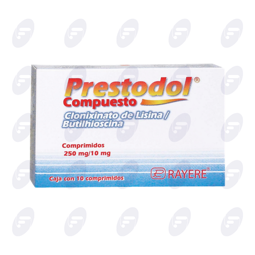 [006117] PRESTODOL COMPUESTO 250/10 MG.C/10 TABS.