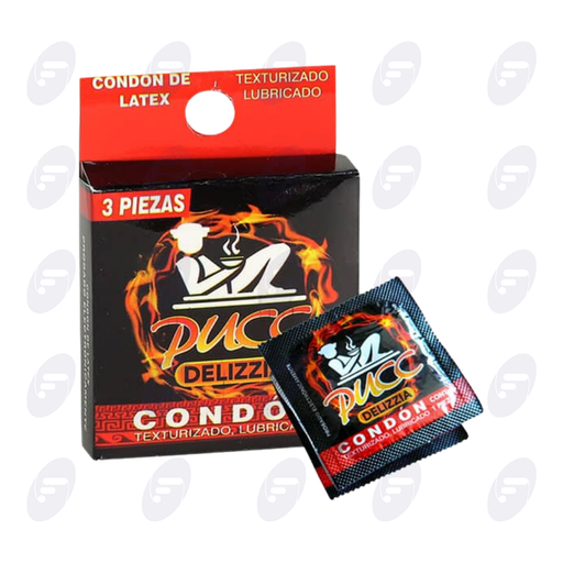 [155455] PUCC DELIZZIA (ROJO) CAJA C/3