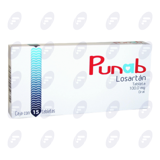[157021] PUNAB      100 MG. CAJA C/15 TABS.