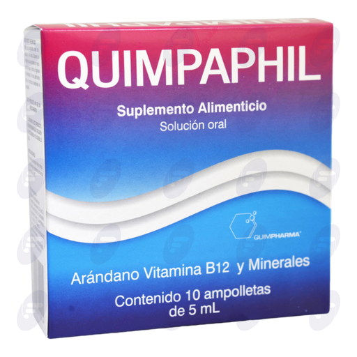 [228008] QUIMPAPHIL  C/10 AMP 5ML SOL ORAL
