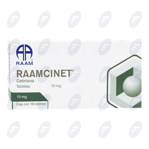 [190042] RAAMCINET   10 MG.CAJA C/10 TABS.